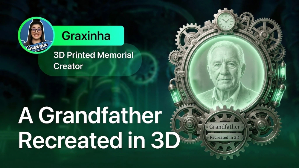 From an Old Photograph to a Tangible Memory: