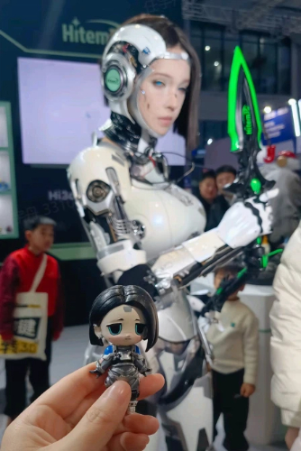 Chen Chen - digital illustrator and 3D content creator using Hi3D AI platform