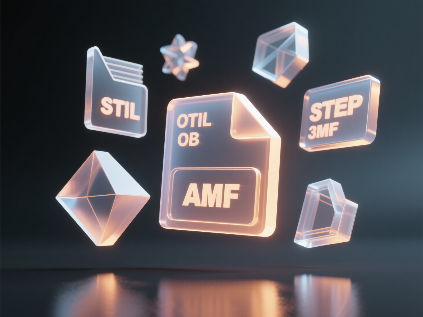 3D printing file formats, STL vs OBJ, 3MF format, 3D print file types, STL OBJ differences, 3D printing file format comparison